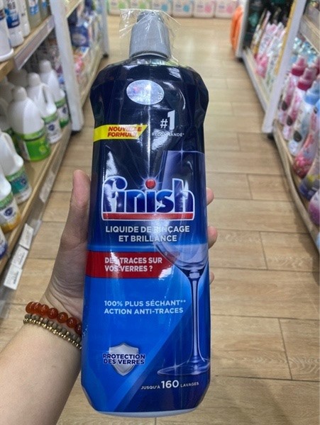 Nước làm bóng bát đĩa Finish 800ml