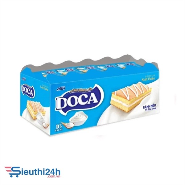 Bánh bông lan Doca vị sữa chua 288g