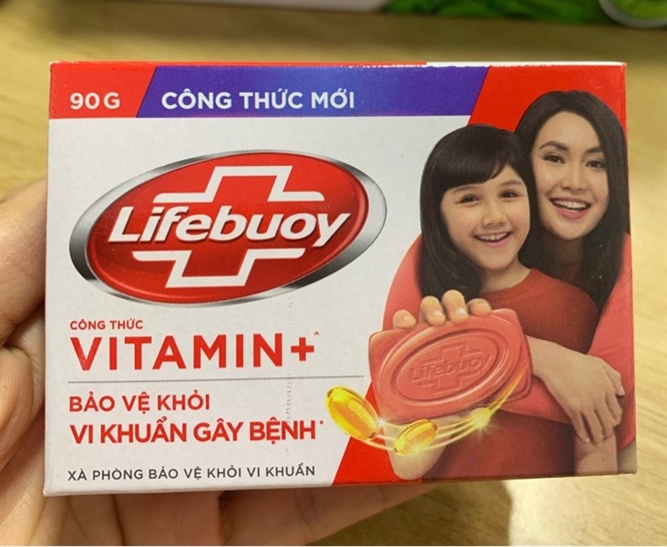 Lifebuoy xà bông cục bảo vệ vượt trội 90g Lifebuoy superior protection soap 90g