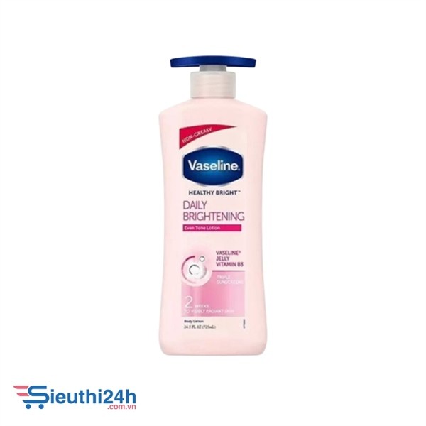 Dưỡng thể Vaseline Daily Mỹ-Hồng-725ml