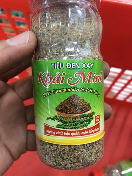 Tiêu đen xay Khải Minh 50g