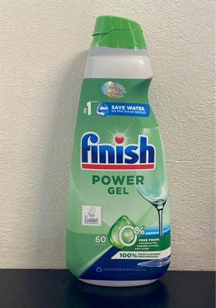 Gel rửa bát Finish eco 0% 900ml