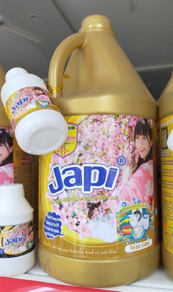 Nước giặt JAPI vàng 3.5kg