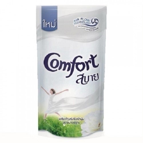 Nước xả vải comfort thái gói 500ml màu trắng