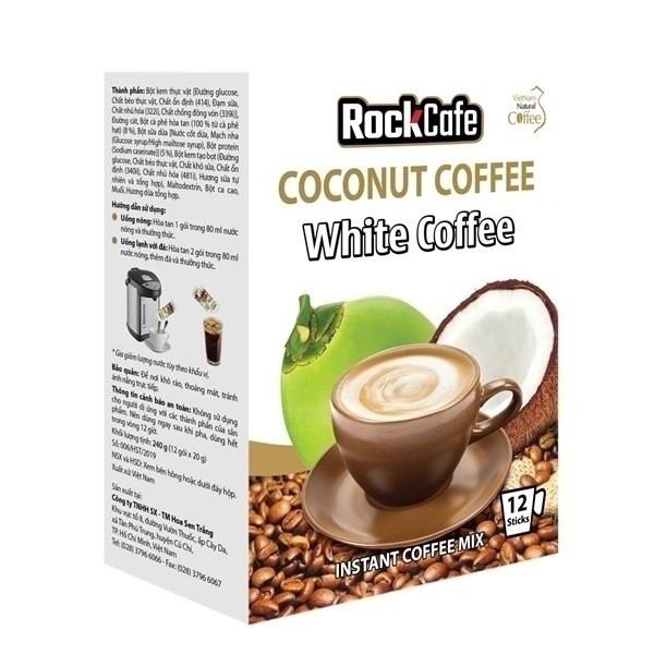 Cà phê dừa ROCKCAFE D36