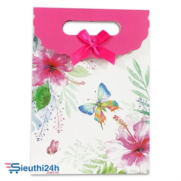 Túi giấy đựng quà hình bướm 19 x 27 cm