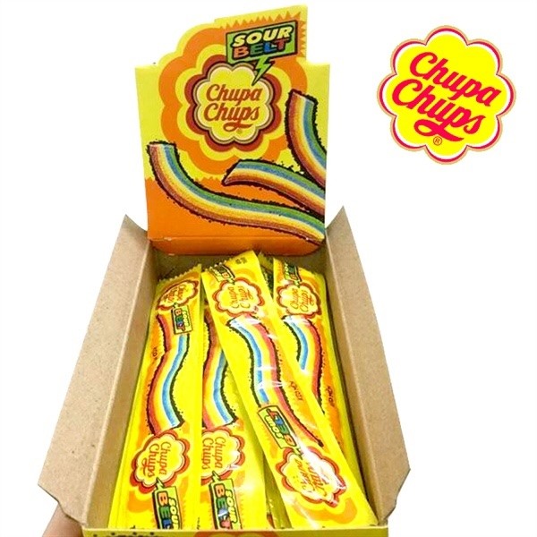 1 MÉT Kẹo dẻo cầu vồng Chupa Chups hương trái cây 1 mét