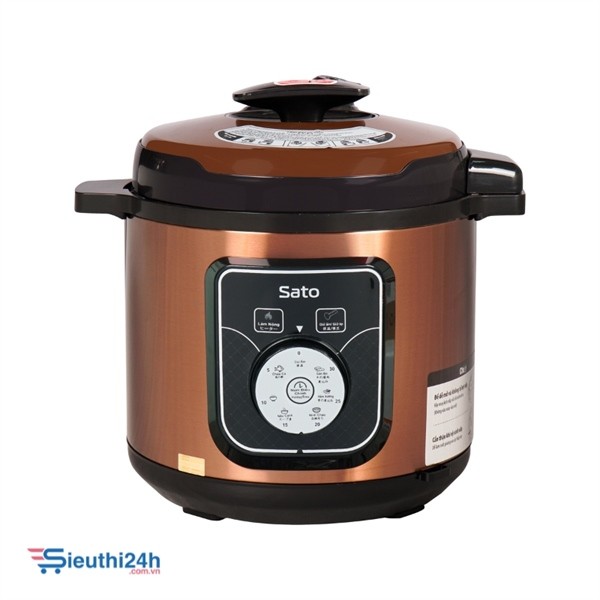 Nồi áp suất điện Sato 6AS035 6.0L