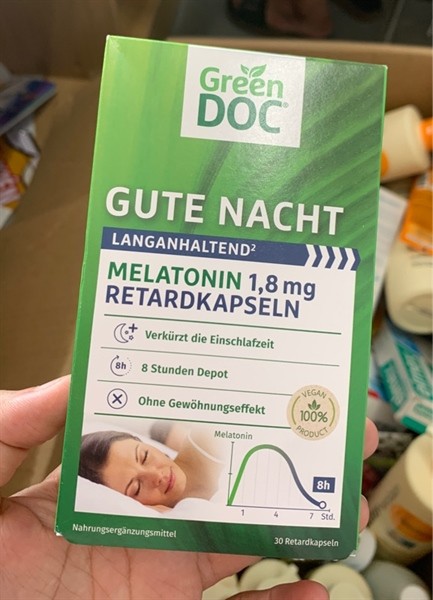 Viên uống ngủ ngon Green Doc Gute nacht