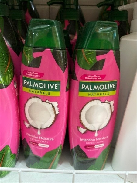 Dầu gội Palmolive Hồng 2 trong 1 chiết xuất thiên nhiên Dưỡng Ẩm Bổ Sung 180ml