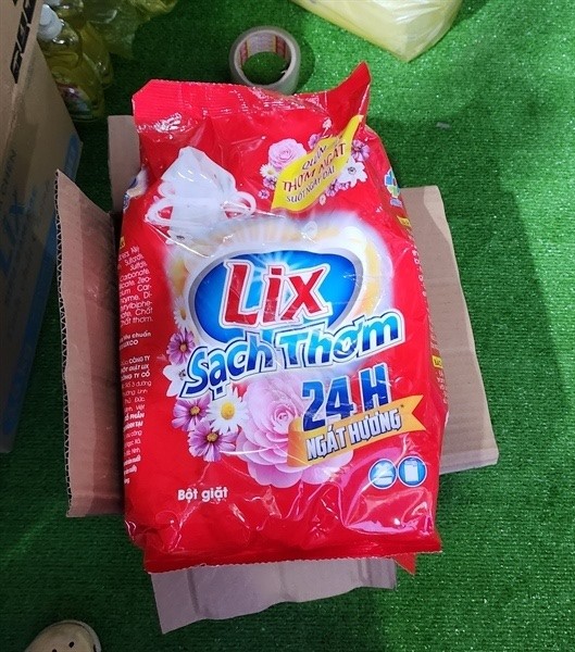 Bột giặt lix hương chanh 5,5KG