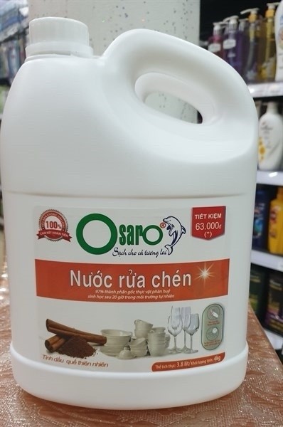 NƯỚC RỬA CHÉN OSARO HỮU CƠ QUẾ