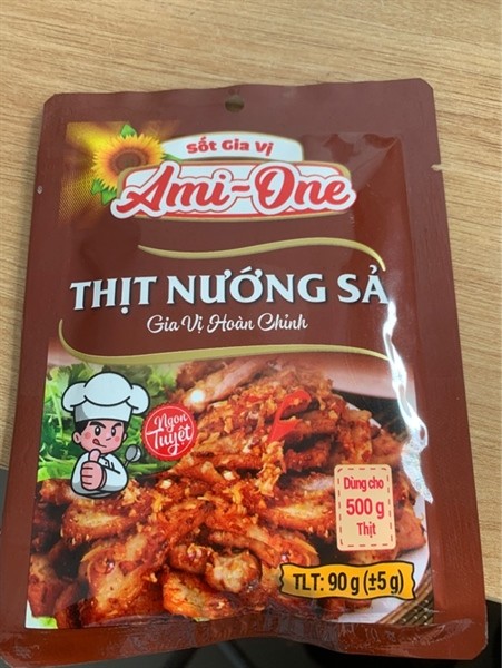 Sốt gia vị thịt nước sả ami-one