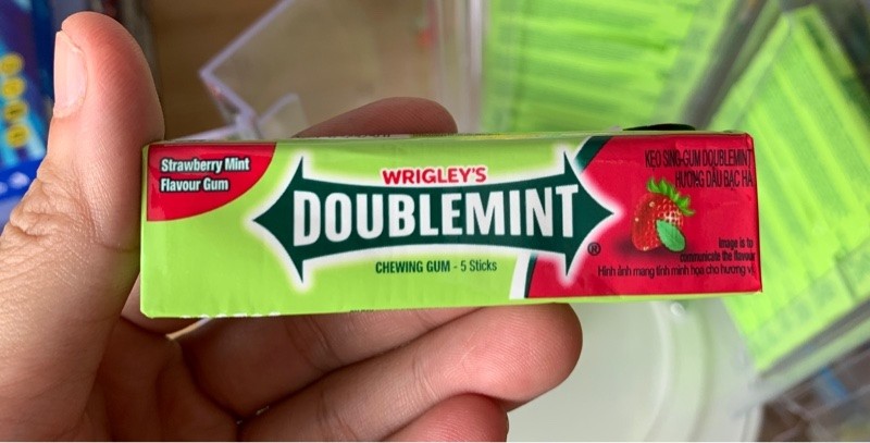 Kẹo sing-gum DoubleMint hương bạc hà