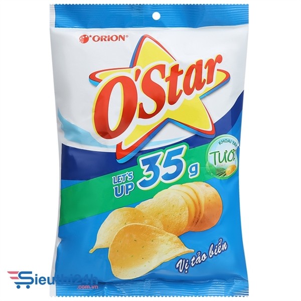 Snack khoai tây vị tảo biển O