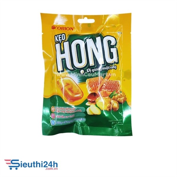 Kẹo họng vị gừng mật ong 87.5g