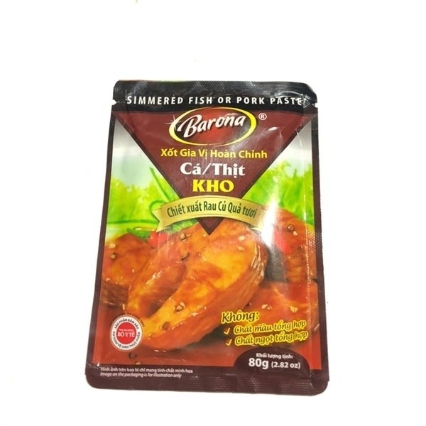 SỐT GIA VỊ HOÀN CHỈNH VIỆT CHEF CÁ KHO TỘ GÓI 80G