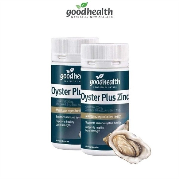 Tinh Chất Hàu Goodhealth Oyster Plus Zinc 60 Viên Của Úc