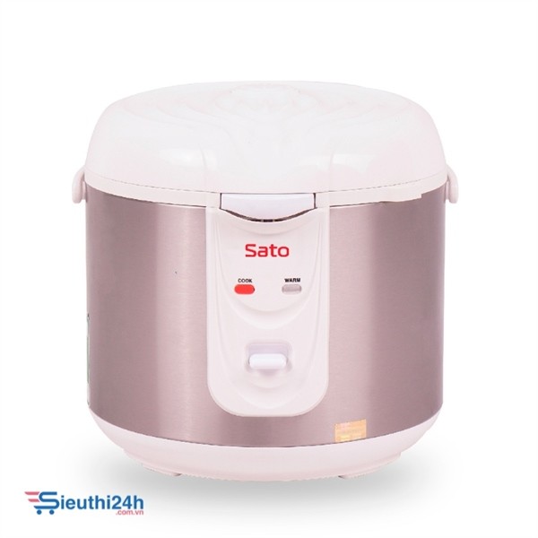 Nồi cơm điện quai xách Sato 18Q034 1.8L