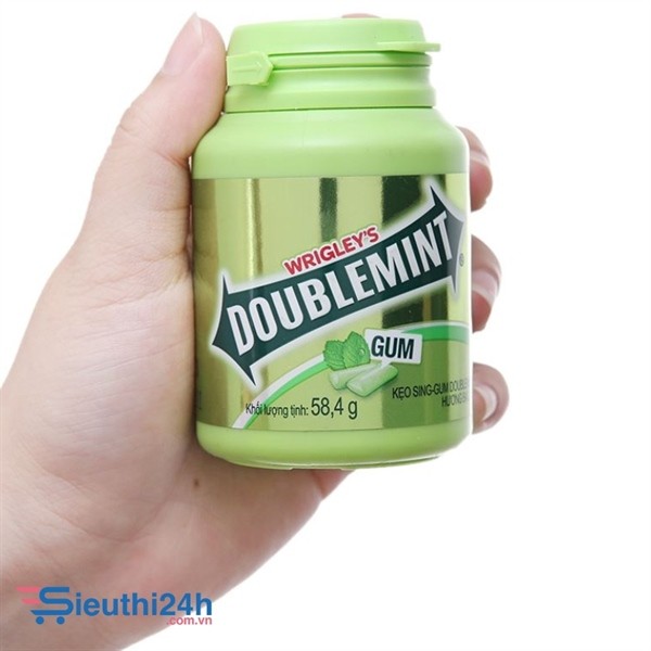 Kẹo Sing Gum Doublemint Bạc Hà 40 Viên 58.4GR