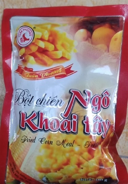 Bột chiên ngô, khoai
