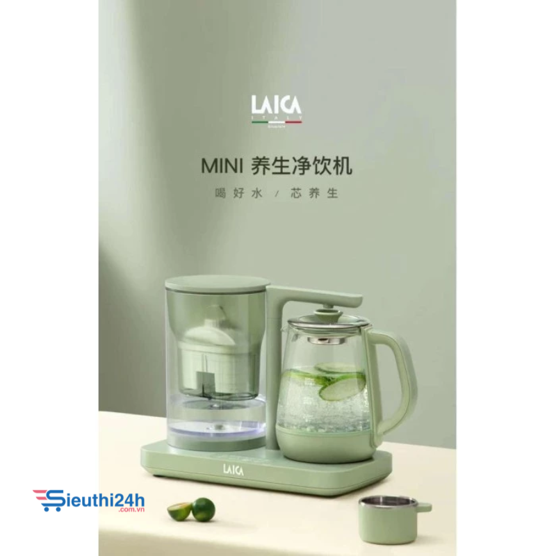 Máy lọc nước & đun nước siêu tốc 2 in1 hãng Laica