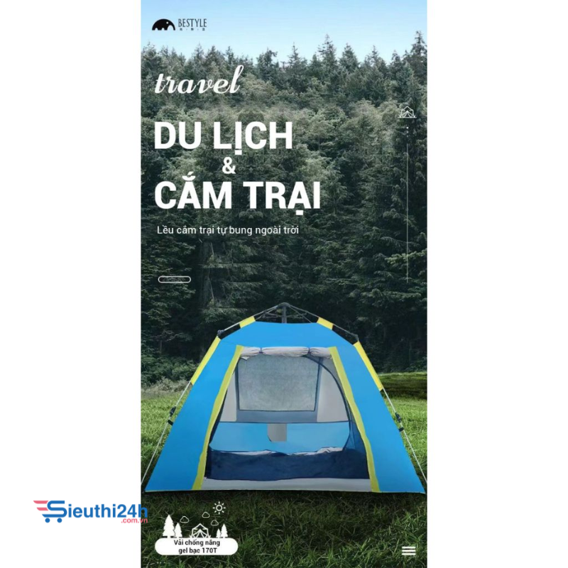 Lều Cắm trại Camping tự mở - chính hãng BESTYLE