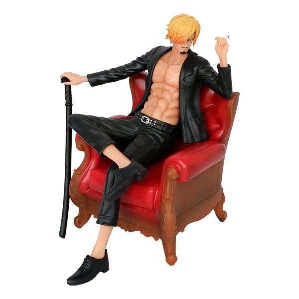 Mô Hình OnePiece Sanji Ngồi Ghế - Cao 14cm