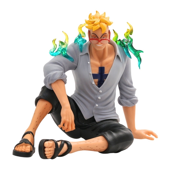 Mô Hình One Piece Marco ngồi cao 15cm