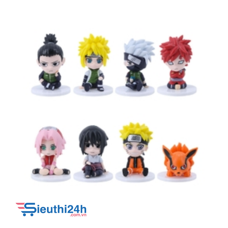 Mô hình Naruto - combo 8 nhân vật