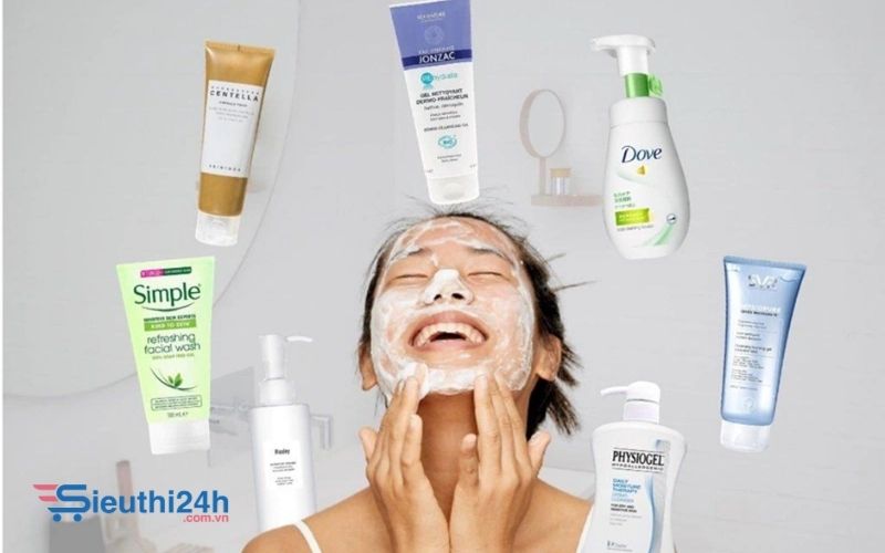 [BẬT MÍ] Top 10 sữa rửa mặt cho da nhạy cảm dịu nhẹ, độ lành tính cao